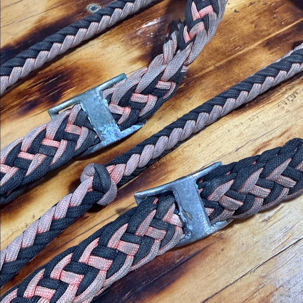2 sets of braided barrel reins - Picture 5 of 5